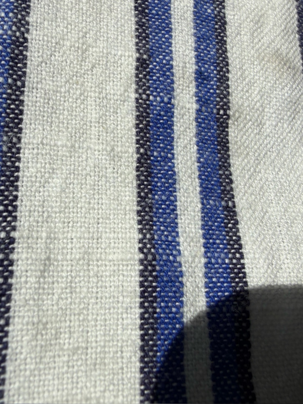 Karen Kane Cotton Striped Button Down Shirt - Picture 7 of 14
